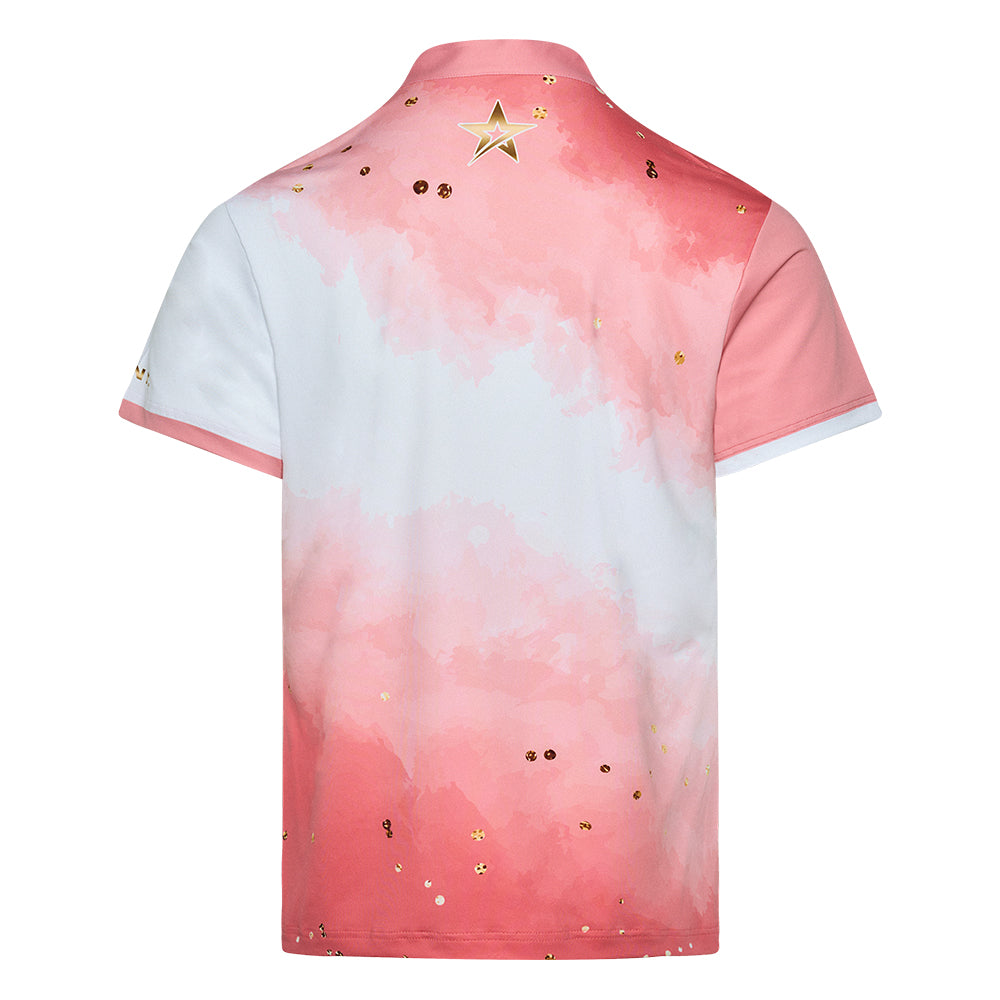 Storm Bowling Jersey T-shirts Apparel Coral Pink 2