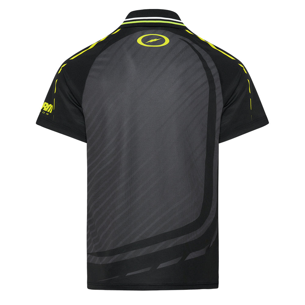 Storm Bowling Jersey T-shirts Apparel Black Lime 2