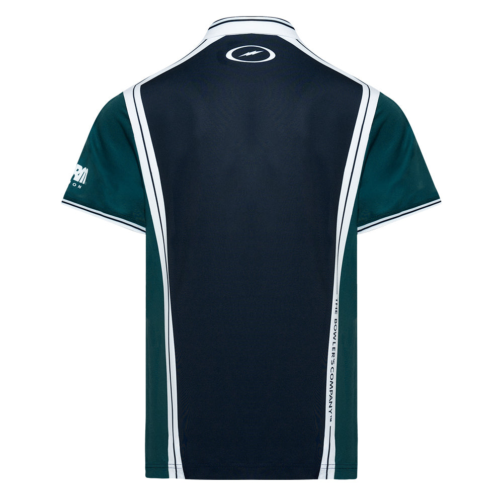 Storm Bowling Jersey T-shirts Apparel Navy Green 2