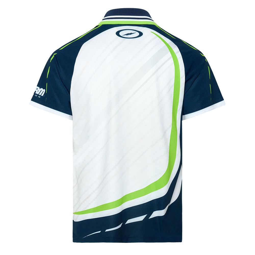 Storm Bowling Jersey T-shirts Apparel Blue White 2