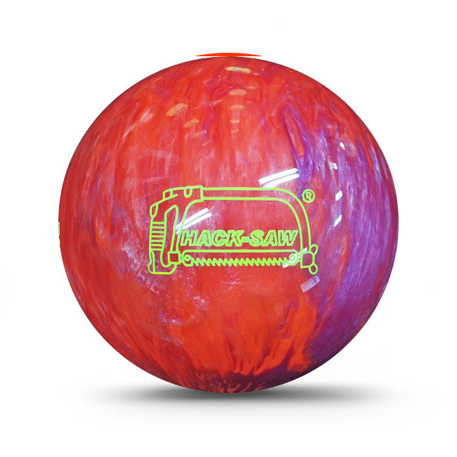 Hack-Saw A Stone Urethane Orange Purple Bowling Ball 2