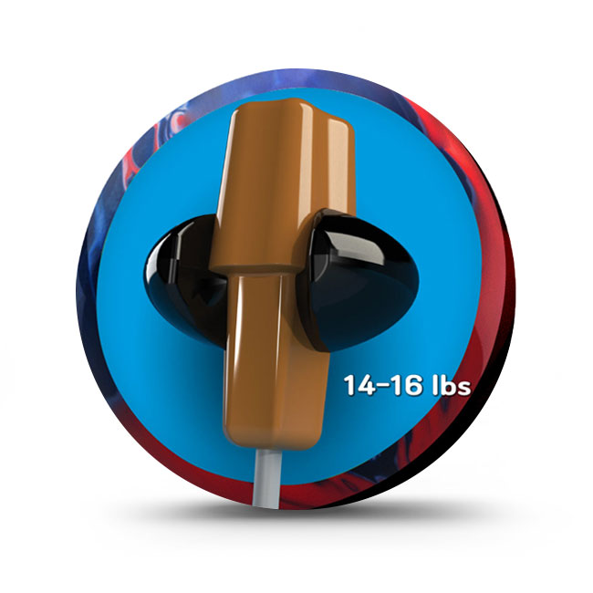 Track Archetype Bowling Ball Ros/Sea 2