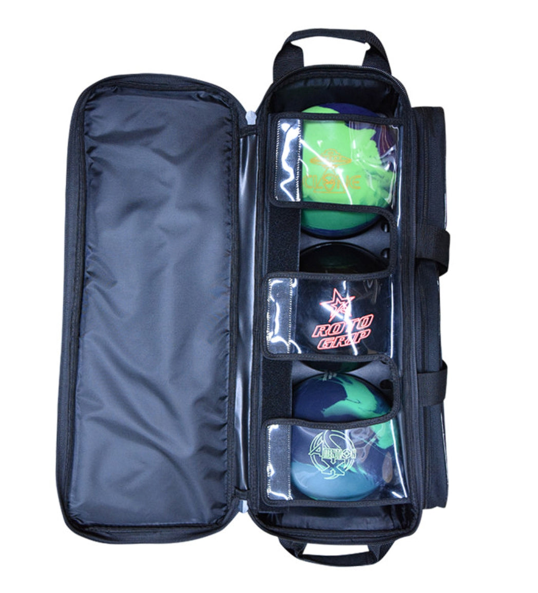 Roto Grip All Star Edition 3 Ball Roller Bag Black Color