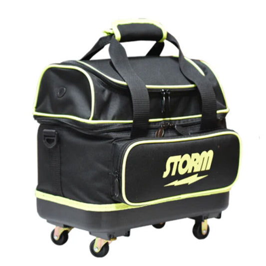 2024 1 Ball Caster Volt Storm Bowling Bag Black/Lime Color Authentic