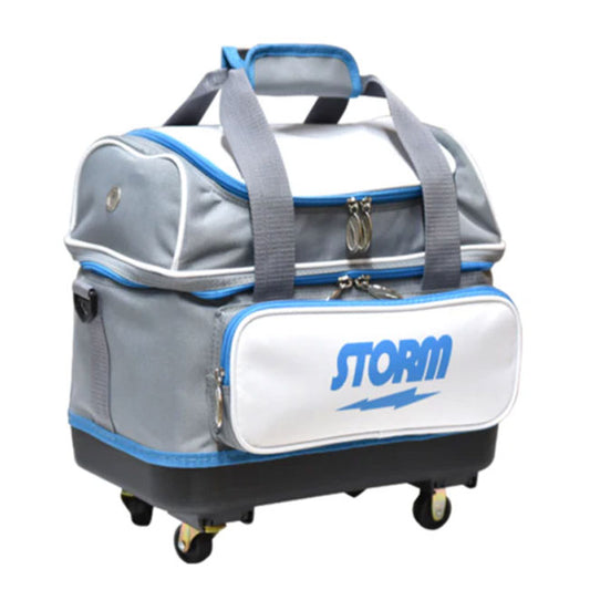 2024 1 Ball Caster Volt Storm Bowling Bag White/Blue Color Authentic