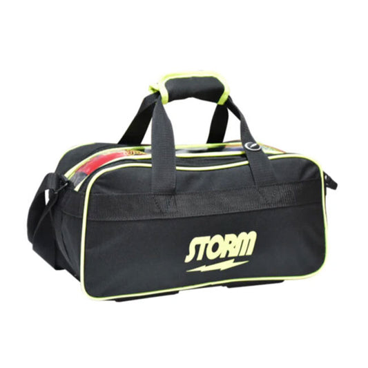 2024 2 Ball Tote Volt Storm Bowling Bag Black/Lime Color Authentic