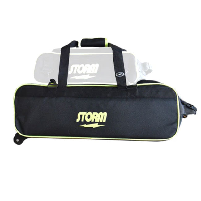 2024 3 Ball Tournament Volt Storm Bowling Bag black/Lime Color Authentic