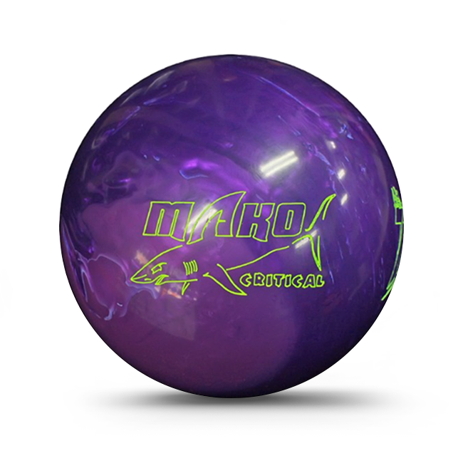 Track Mako Critical Deep Purple Bowling Ball Korean Overseas OEM 01