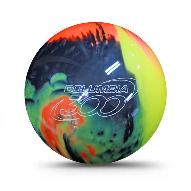 Columbia 300 White Dot Lava Bowling Ball 2