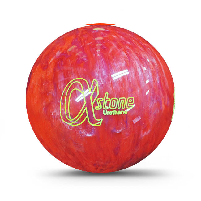 Hack-Saw A Stone Urethane Orange Purple Bowling Ball