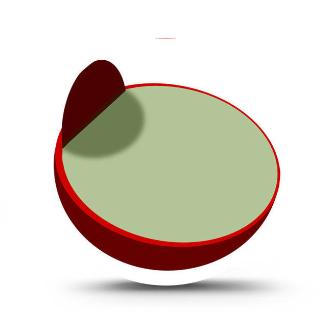 Hack-Saw A Stone Urethane Red Green Yellow Bowling Ball 3