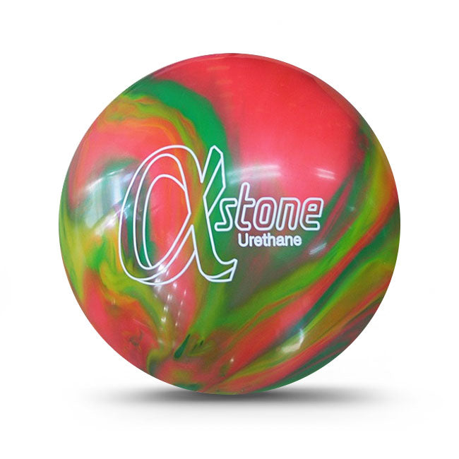 Hack-Saw A Stone Urethane Red Green Yellow Bowling Ball