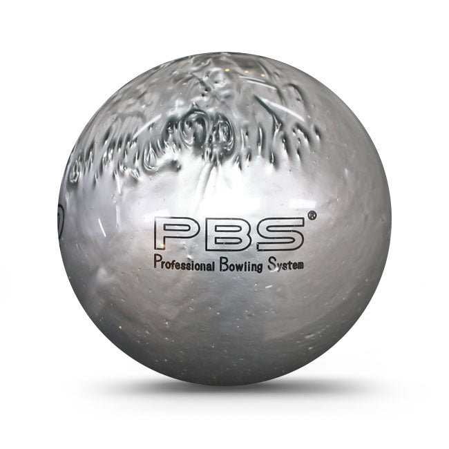 PBS Turbo Urethane Spare Hardball Silver Pearl Bowling Ball 2