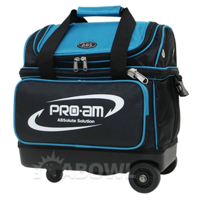 Premium 1 Bowling Ball Roller Bag ABS Blue/Black Color Authentic