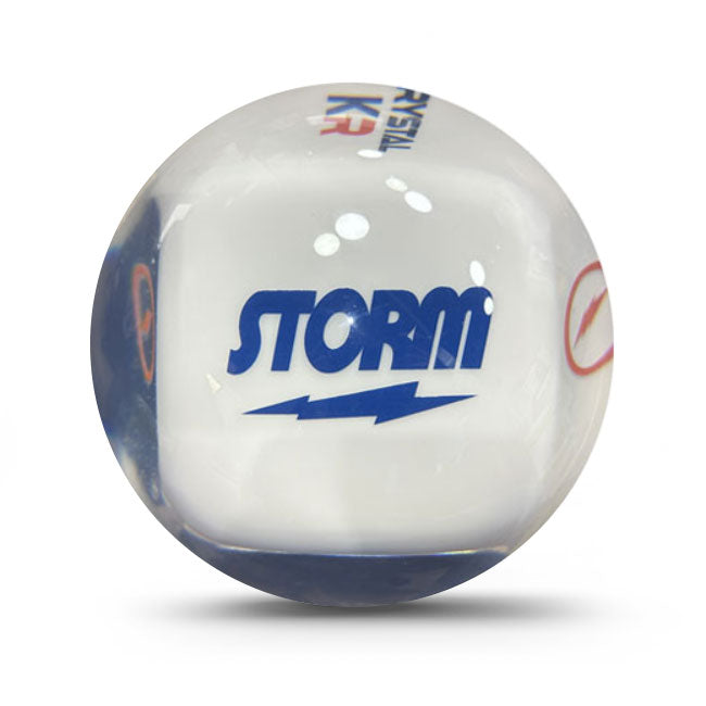 Storm Crystal KR Clear White Bowling Ball Hardball