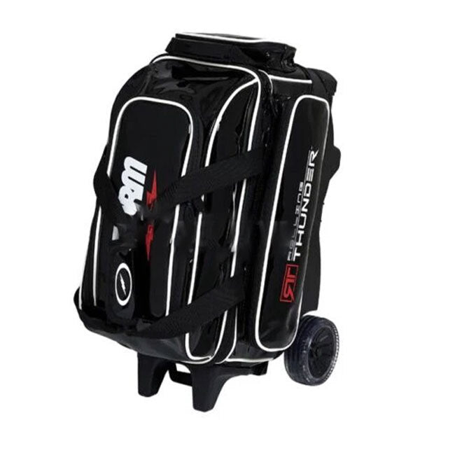 Storm Rolling Thunder Plus 2-Ball Roller Bag Bowling Bag Black