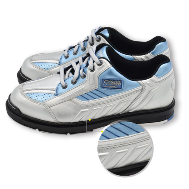 Storm SP3 Metallic Blue / Silver Bowling Shoes Overseas