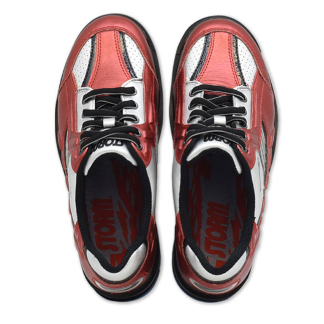 Storm SP3 Metallic Red / Silver Bowling Shoes Overseas