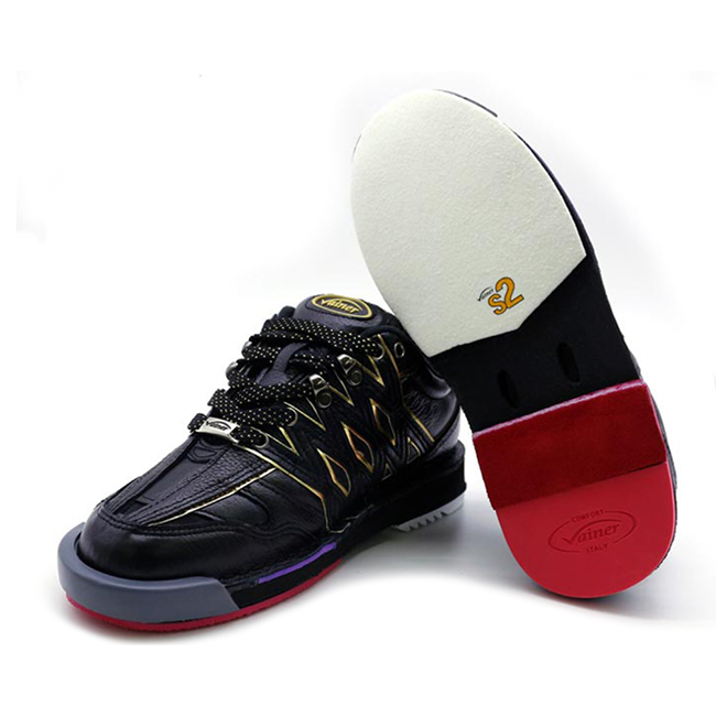 Vainer Multi Shoes Black Bowling Shoes Overseas