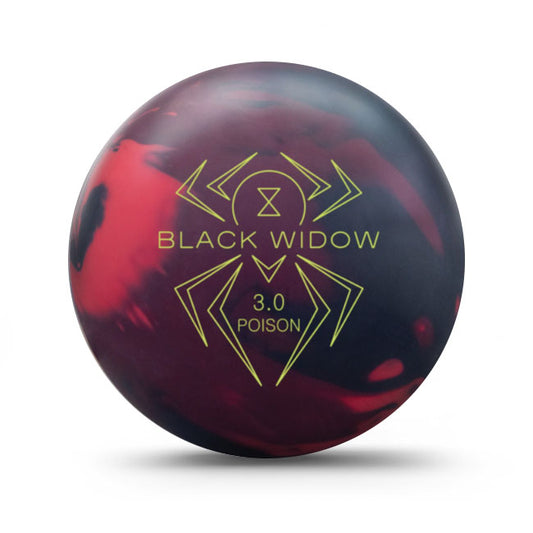 Hammer Black Widow 3.0 Poison Black Burgundy Cherry Bowling Ball Overseas OEM Ball
