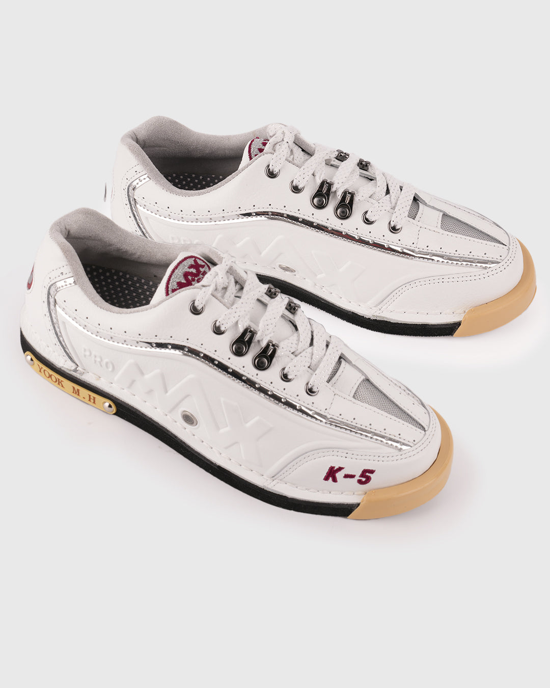 Maxwelter Maxrise K-5 White Bowling Shoes