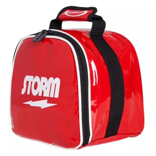 Storm 1 Bowling Ball Bag Rolling Thunder Plus Spare Kit - RED