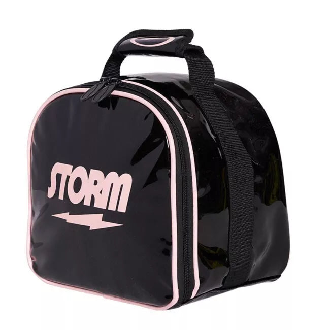 Storm 1 Bowling Ball Bag Rolling Thunder Plus Spare Kit - BLACK PEARL PINK