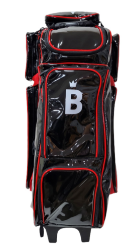 Enamel 4 Bowling Ball Roller Bag Brunswick Red/Black Color Authentic 4