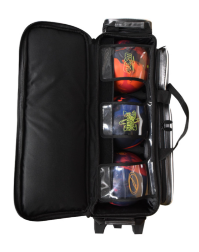 Thunder Signiture 3 Bowling Ball Roller Bag Srorm Rose Color Authentic 5