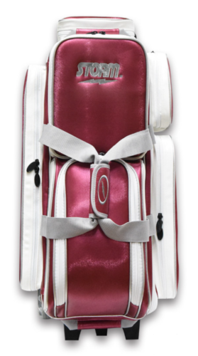 Thunder Signiture 3 Bowling Ball Roller Bag Srorm Rose Color Authentic 3