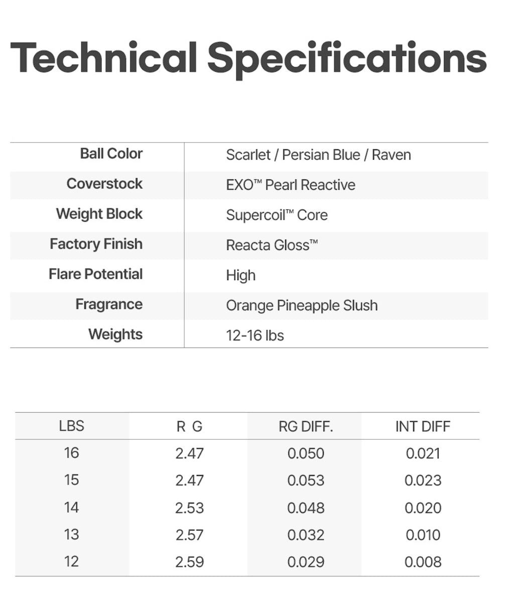 storm dna coil korean overseas bowling ball specification