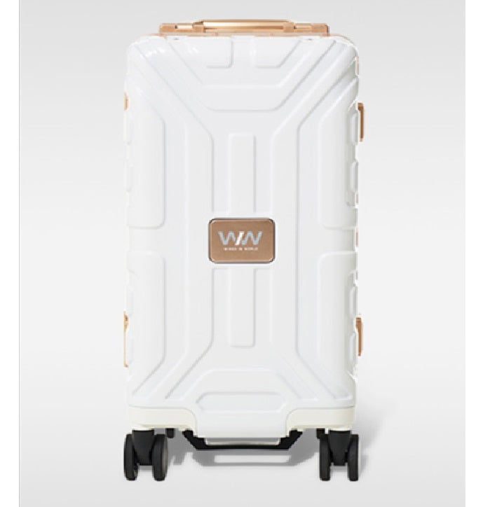 WIW Hard Case Suitcase Luggage Style Bowling Bag for 2 Balls White 2